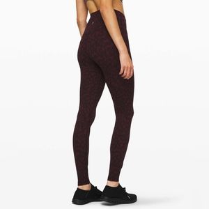 Lululemon Align Pant 28" in Formation Camo Dark Adobe Multi